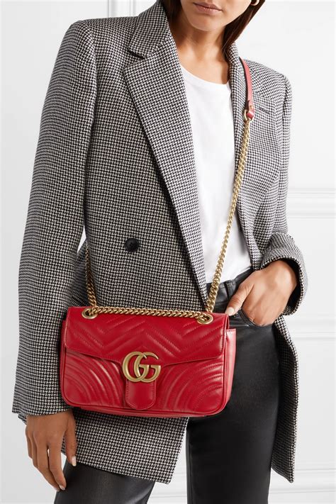 gucci red and blue bag|red gucci small bag.